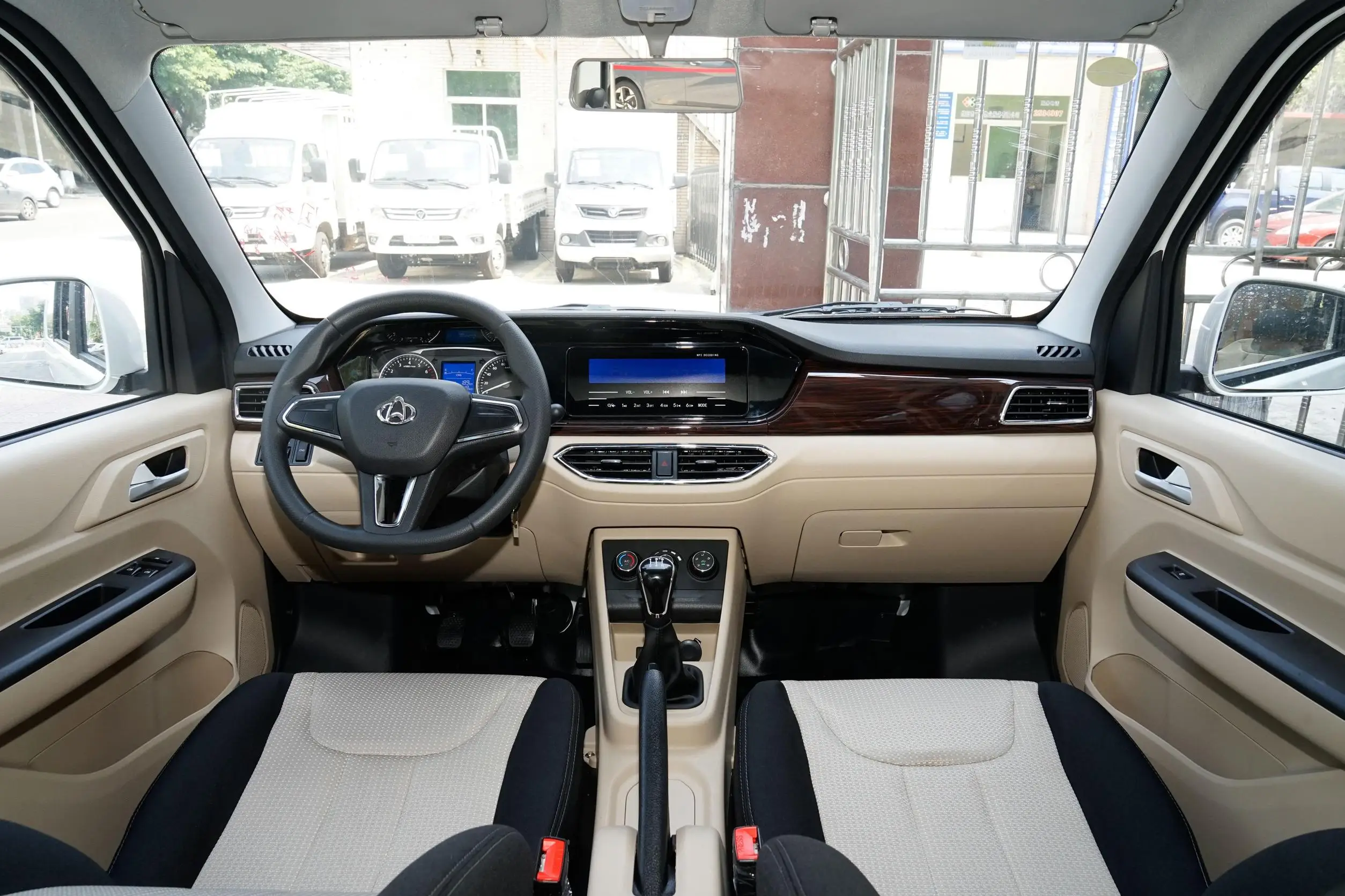 New 2024 Changan Van Mini Passenger Car Manual Transmission 5mt 1.6l 7 ...