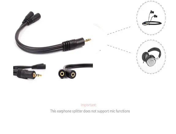 Usb Splitter Tesco 3.5mm Gold-plated 