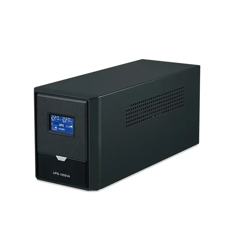High Frequency Single Phase Back up 110V 220V UPS Power Supply  2 Hour Backup for Desktop Computer 600va 800va 1KVA 1200va 2kva