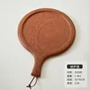 Madera maciza - Bandeja para pizza de ébano 40*30*2cm