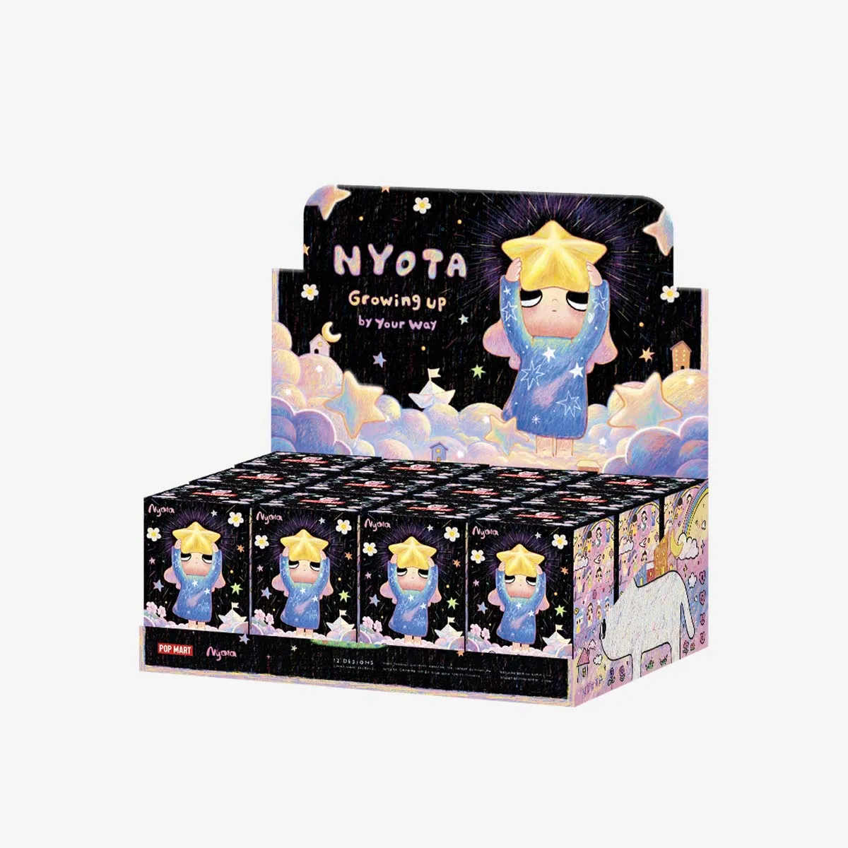 Popmart Nyota Growing up by Your Way - Cute Blind Boxes