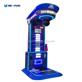 Neofuns sport boxer coin operated interactive redemption arcade ultimate big punch boxing games machine
