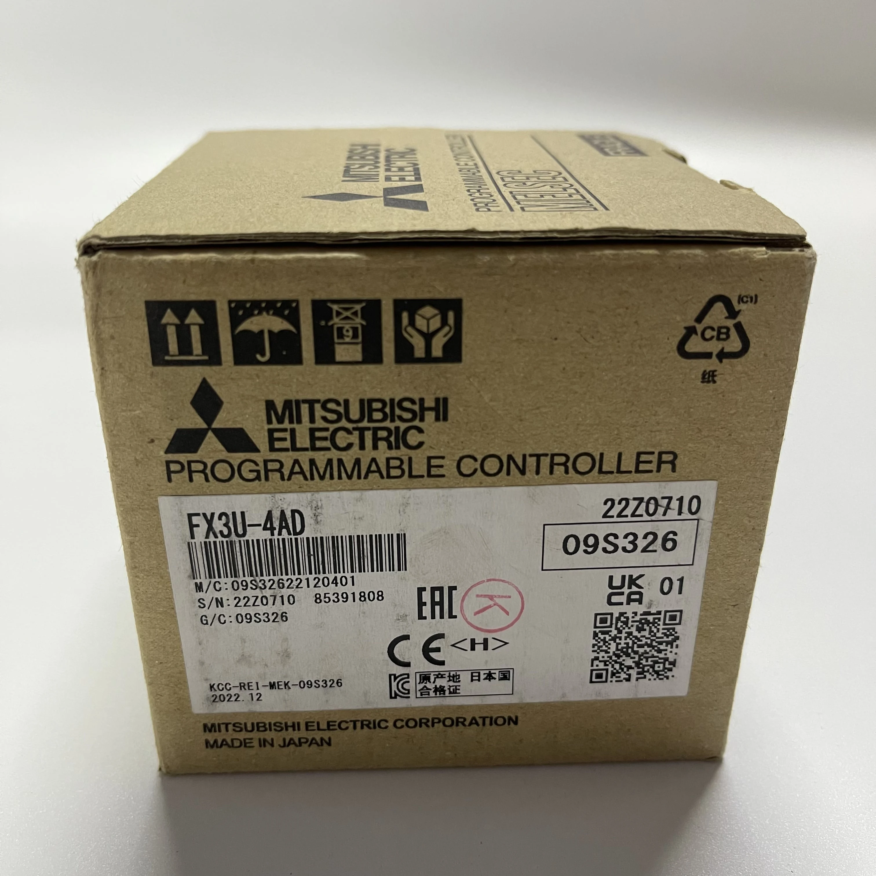 Mitsubishi PLC Analog Input Module FX3U-4AD
