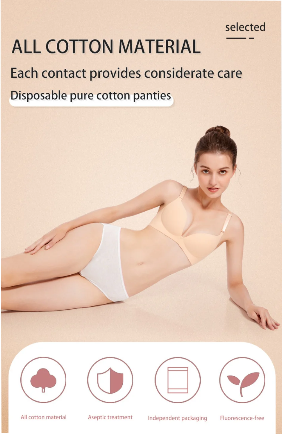 Wholesale Disposable Panties Custom Women's Maternity Underwear