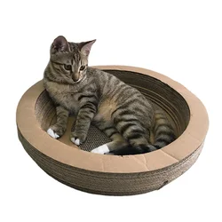 OEM & ODM Custom Wholesale New Design Cat Scratcher Cardboard Recycle Cat Corrugated Board