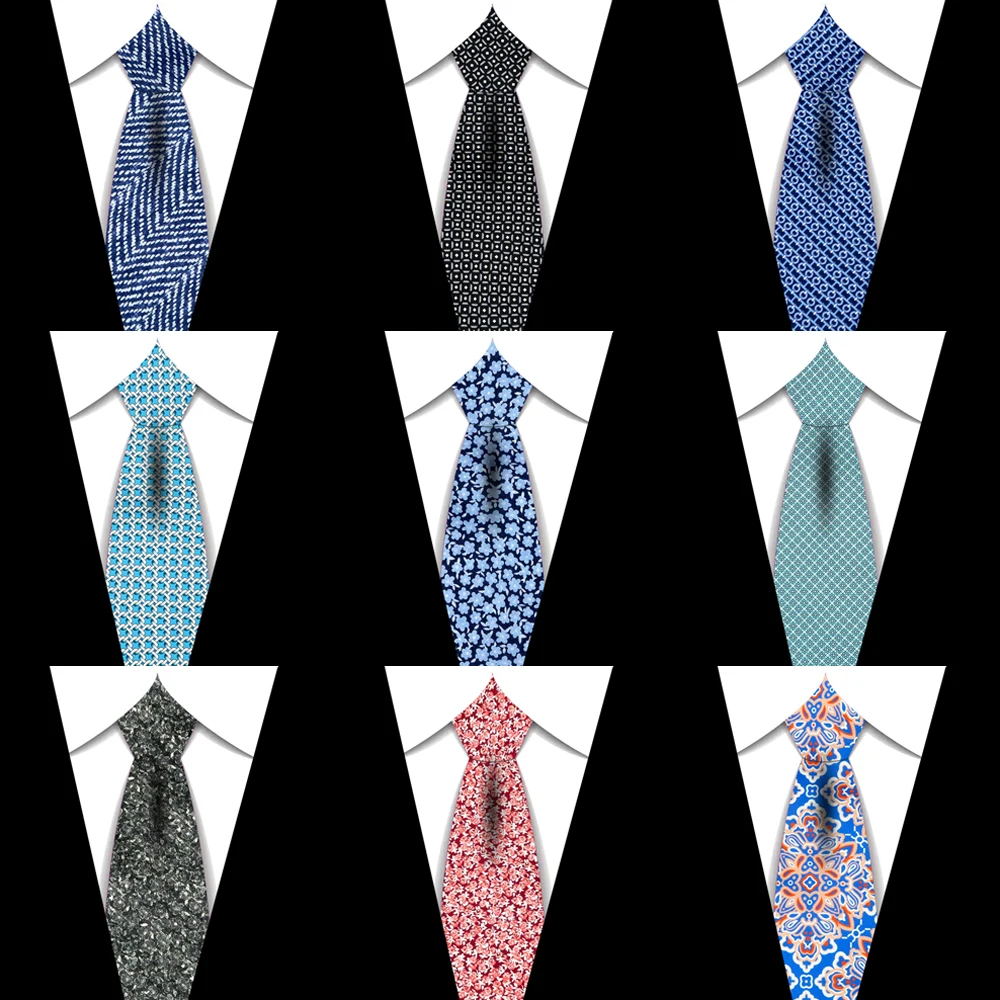 Gravatas Masculinas New Design Classic Dot Plain Paisley Mens Neck Tie ...