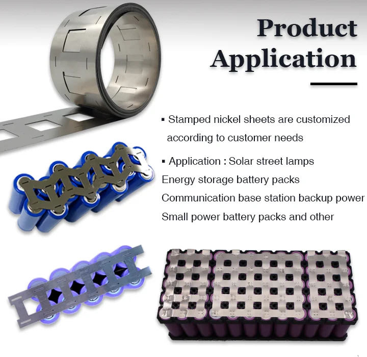 21700 18650 26650 32650 Battery Tabs Pure Nickel Strip Foil 1p 2p 3p 4p ...