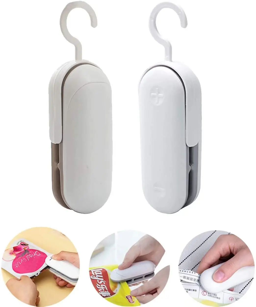 
USB перезаряжаемый портативный мини-вакуумный упаковщик пищевых мешков с резаком 