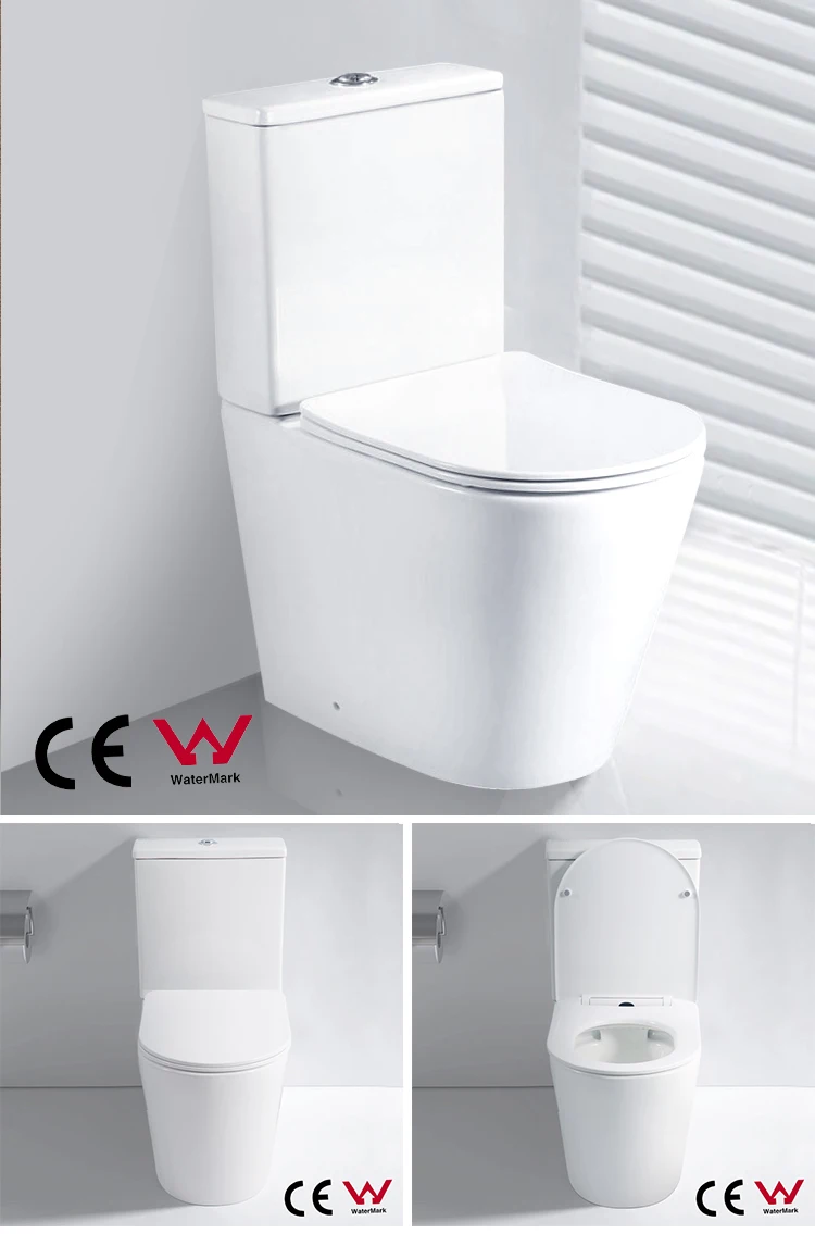 Austrtalia Watermark Ceramic Commode P-trap Rimless R&t Fitting ...