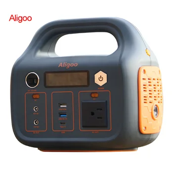 Power Station 500W 110v-240v The output power of Aligoo portable energy storage power supply is 300W 504Wh can be used for outdoor emergency medical rescue