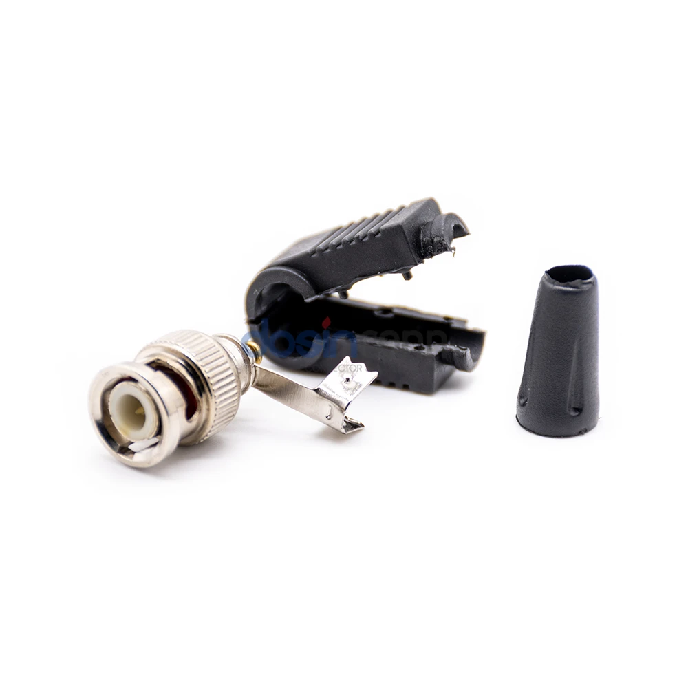 Manufacturer in China Renhtec BNC Male Plugs 90 Degree Connector