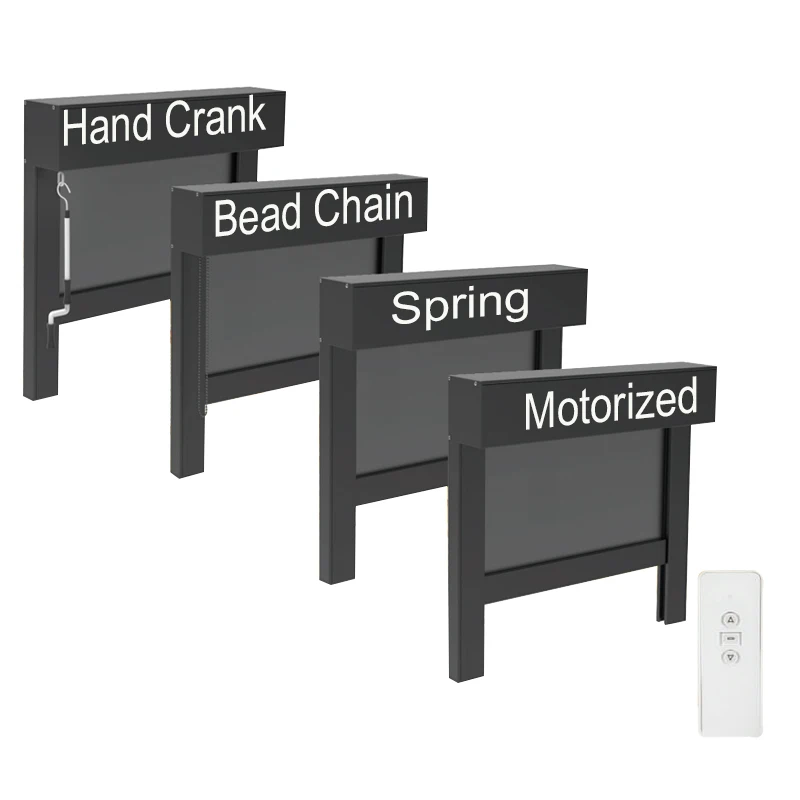Customized Large Width Motorized Garden Gazebo Balcony Windproof Windproof Blinds Outdoor Zip Track Screen Blinds Shades