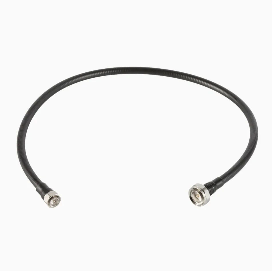 RF Coaxial Jumper 4.3/10 Male to DIN 7/16 Male Connector for 1/2