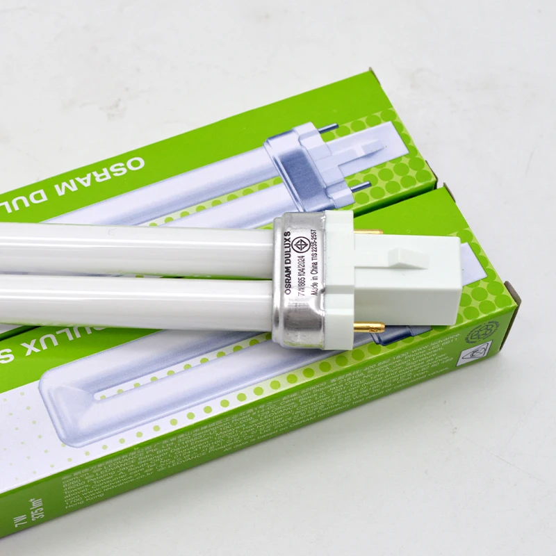 OSRAMFluorescent PL 2Pin G23/ 4Pin 2G7 U Shape DS 7W 9w 11W 840 865 855LM Base PL Lamp