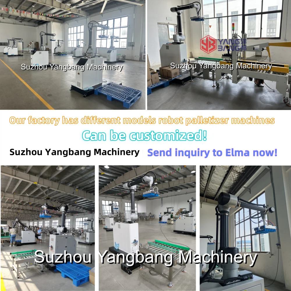 YB Automatic Cobot Robot Palletizer for Efficient Stacking of Cartons ...