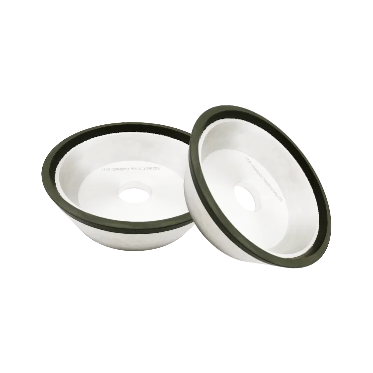 1A1 1V1 1F1 4A2 6A2 11A2 12A2 11V9 12V9 Resin Bond Diamond/CBN 45 Degree Grinding Wheel Chain Saw Sharpening CBN Wheels