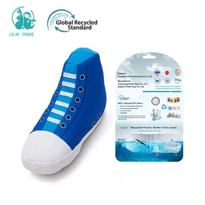 Durable Dog Squeaky Mini Sneakers Shoes Plush Biting Dog Chew Toy Shoe