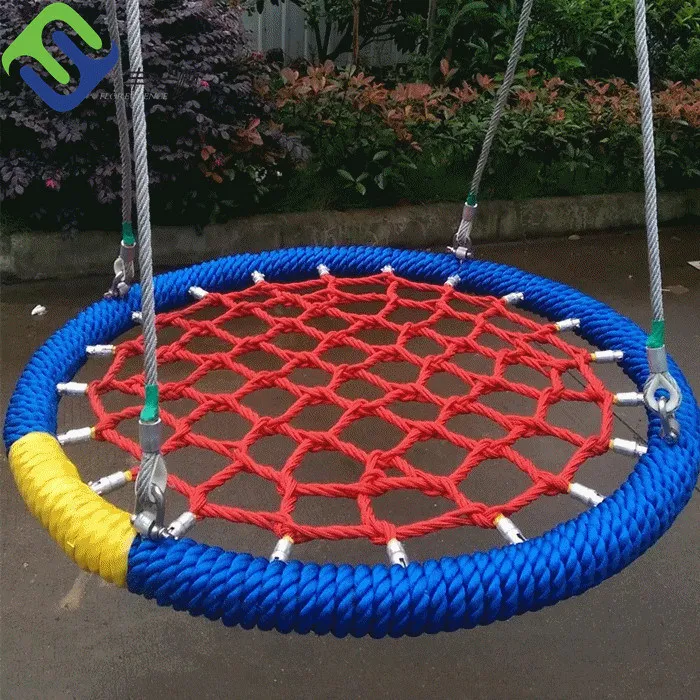 China 120cm play net round swing for children outdoor park factory and  manufacturers