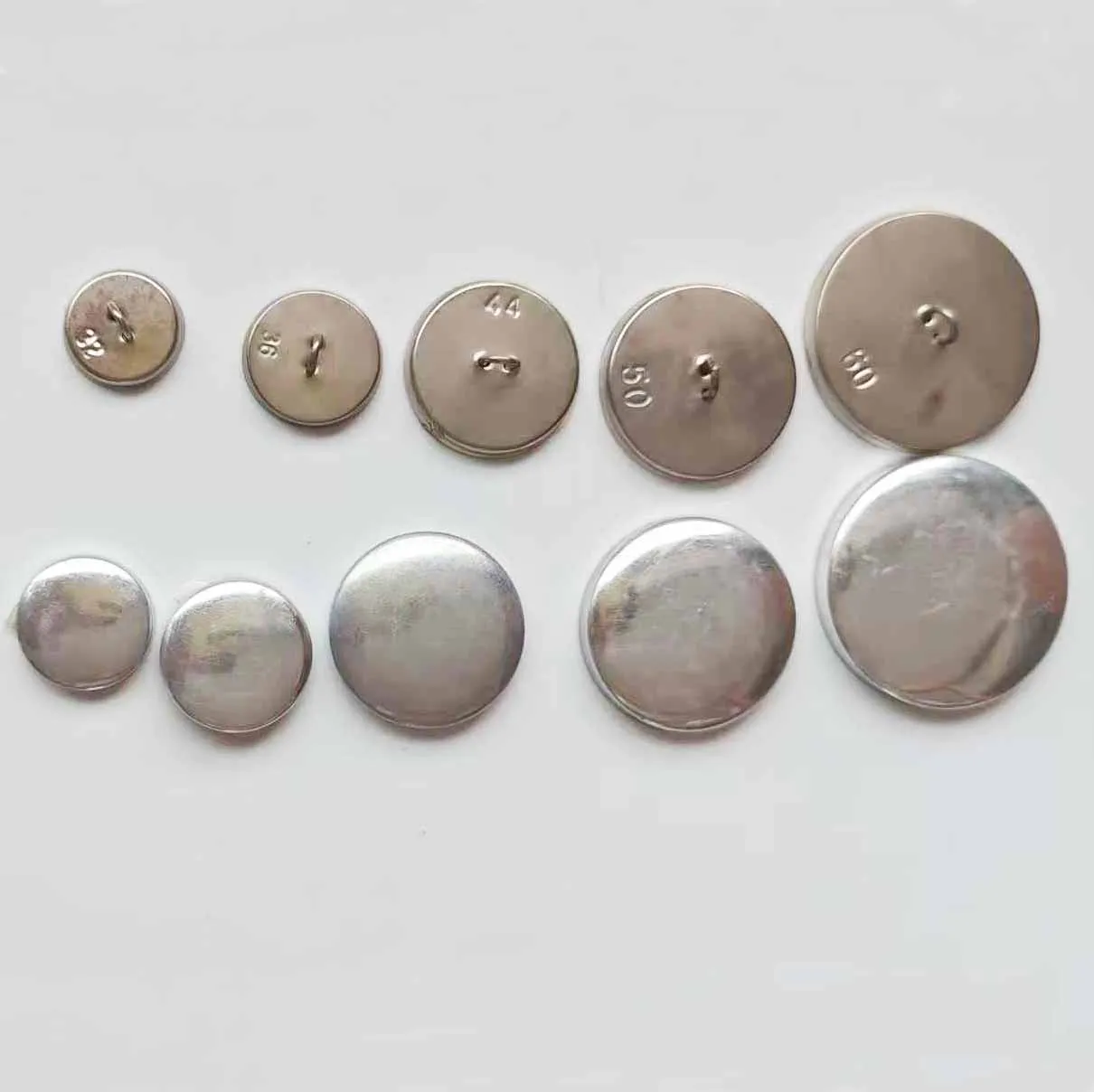 Iron Back Bottom PU Fabric Covered Buttons Fabric Cover Buttons Scrapbooking DIY Sofa Accessories Sustainable Features Wholesale