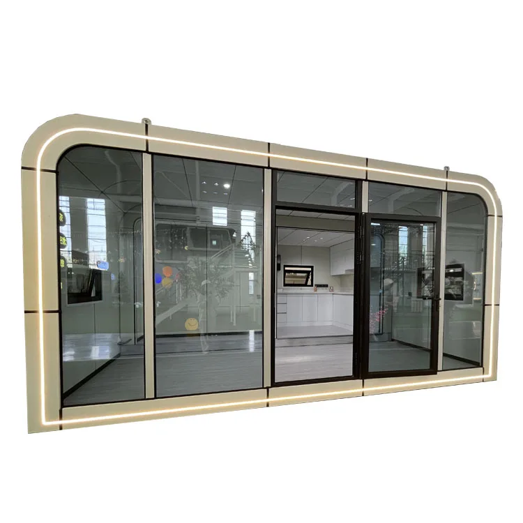 Smart Apple Cabin Modern Modular 20ft Pod Movable House for Park or Sleeping Container House