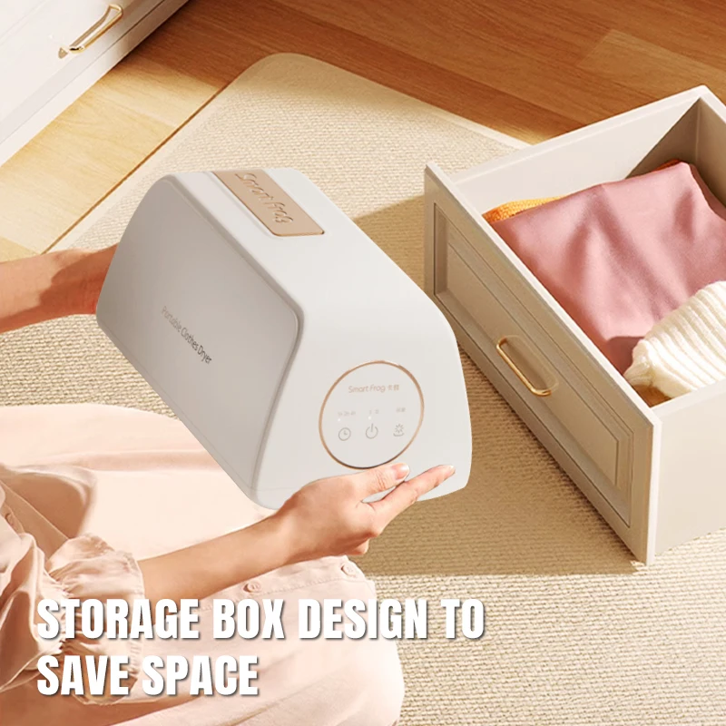 Smart Frog Hot Foldable Drying Hanger Have Timer Fast Uv Light Clothes Dryer