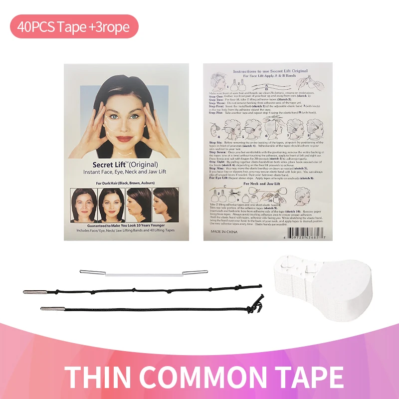 WOW Invisie Tape, Invisible Face Lift Tape (40pc)