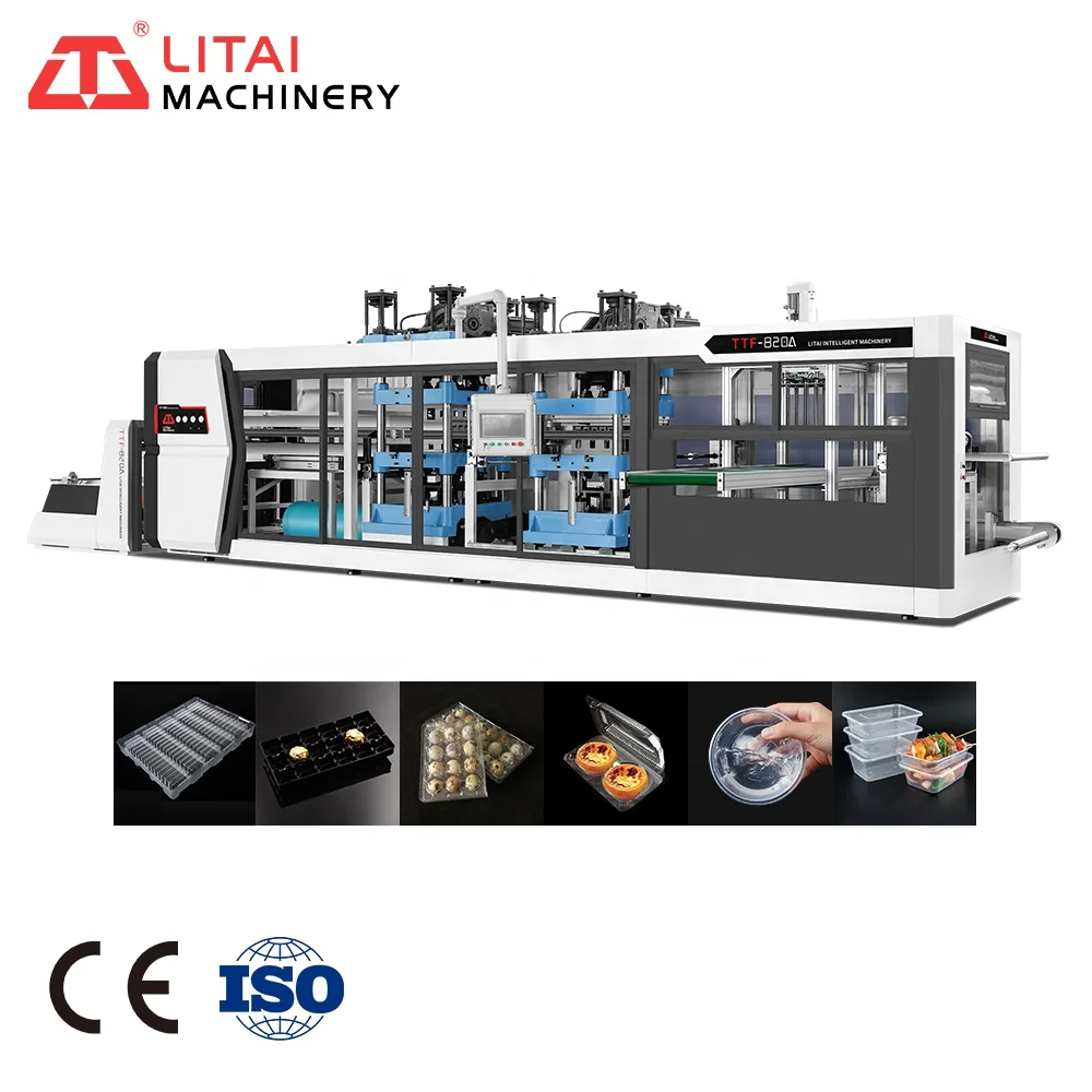 Thermoforming Machine for Making Chocolate Pp Tray Food Containers