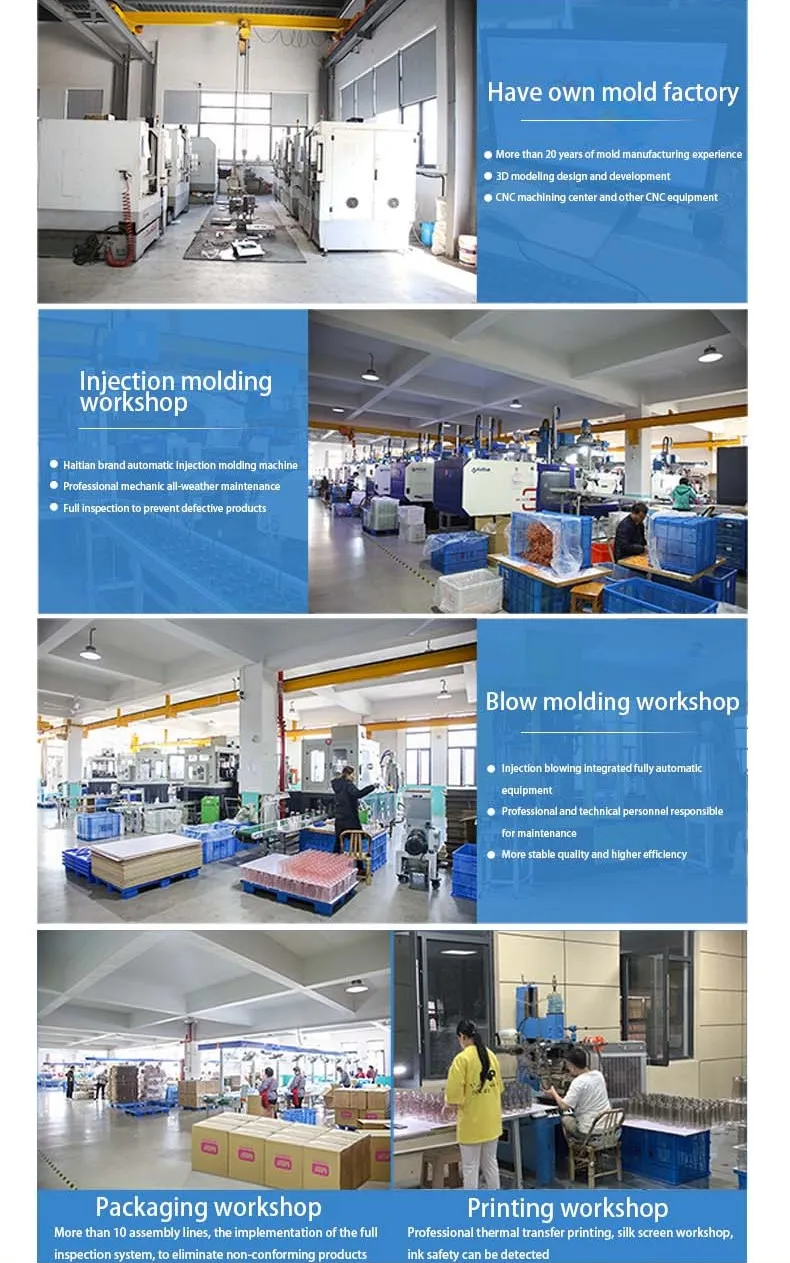 Custom Logo 750ml Colorful Transparent Portable Plastic Sports Water Bottle Bottles With Handle