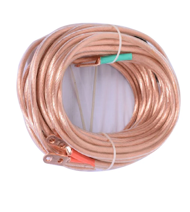 RunZe 3/4 Phases High Voltage Earthing Set with Fiberglass Grounding Sticks Nd Clamp Ground Rod (0.4kv-500kv for Power Stations)