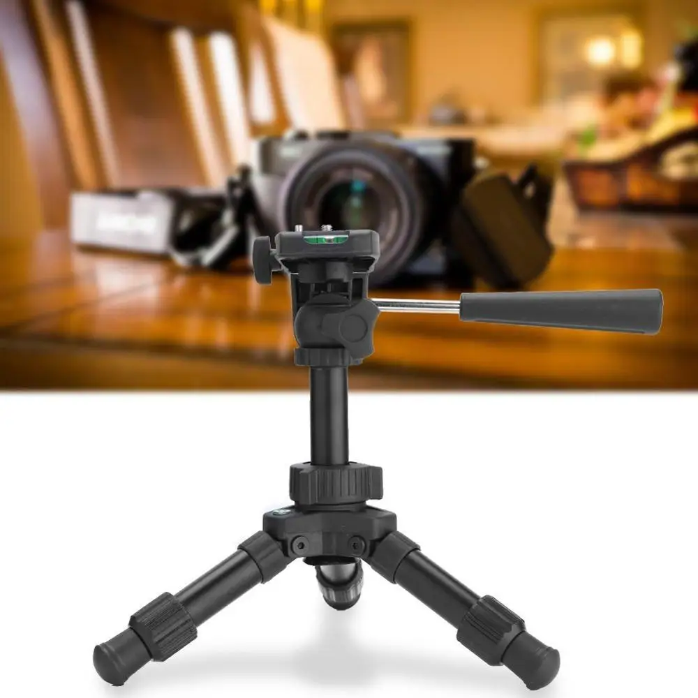 High Quality DSLR Camera Foldable New Desktop Mini Camera Tripod Holder With Rotating Quick Release Mount for Phone and Camera