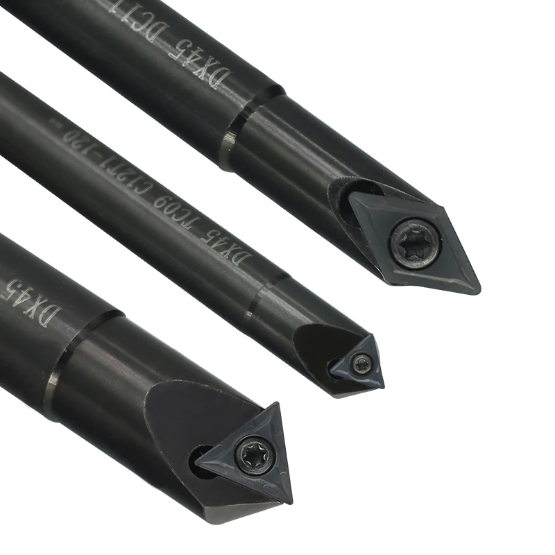 High Precision B45 CNC Chamfering Tool Holder with 65 HRC Hardness Altin Coating Custom ODM & OEM Support Inner Hole TC16 manufacture