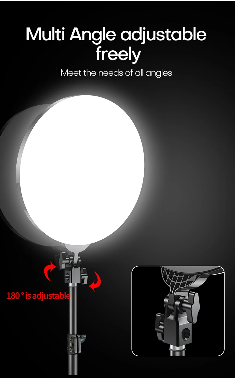 NEW 14INCH Dimmable Photography Led Video Panel Lighting Lamp 3000K-6500K Photography Lamp with Remote Control for Youtube