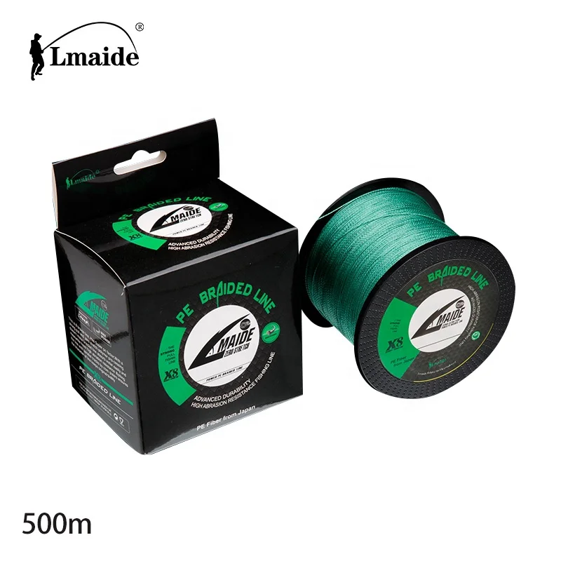 german braided fishing line Optic Orange 8X- No Fade On average Hammer Braid is 10% stronger than standard 4 Jof Net Florocarbon PE Braided