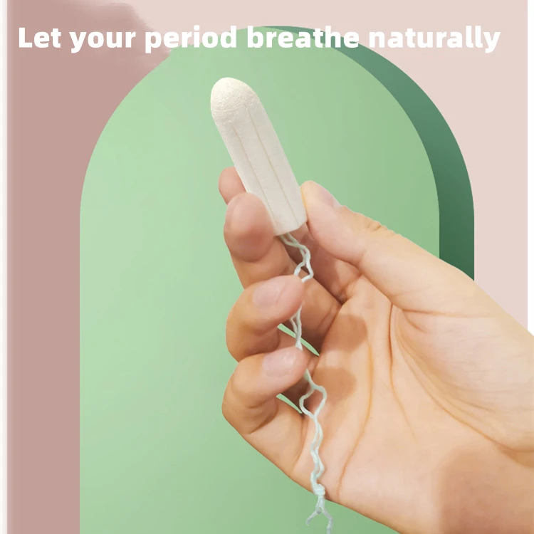 High Quality Vaginal Organic Tampons With Applicator Waterproof