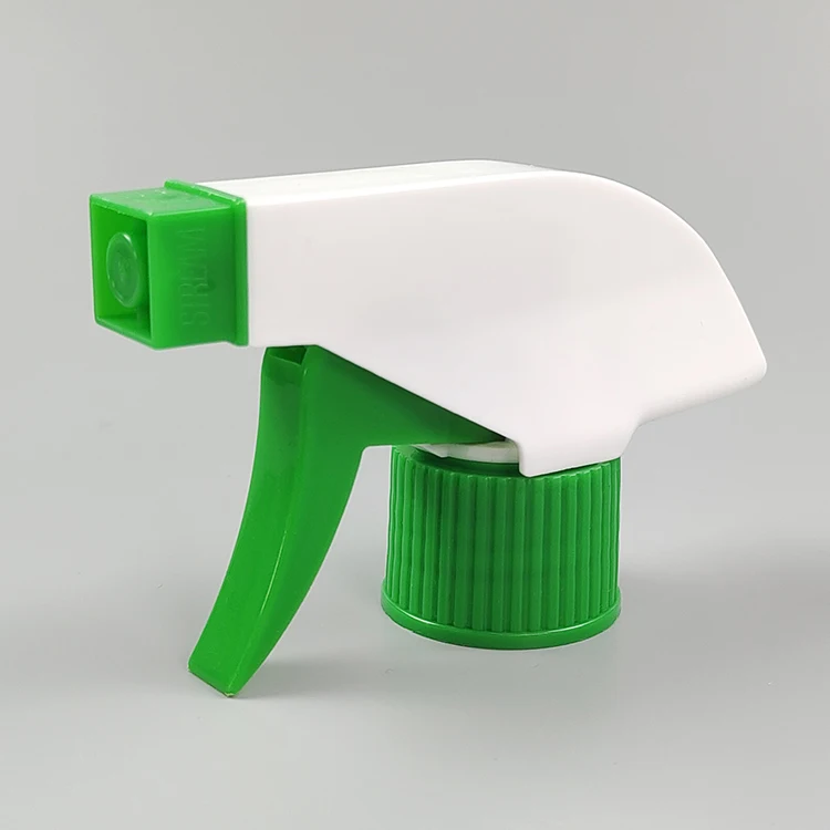 Yuyao Factory Supply 28/400 28/410 28/415 White Green Sprayer Trigger for Cleaning Bottle Stopper Plastic Sprayer factory