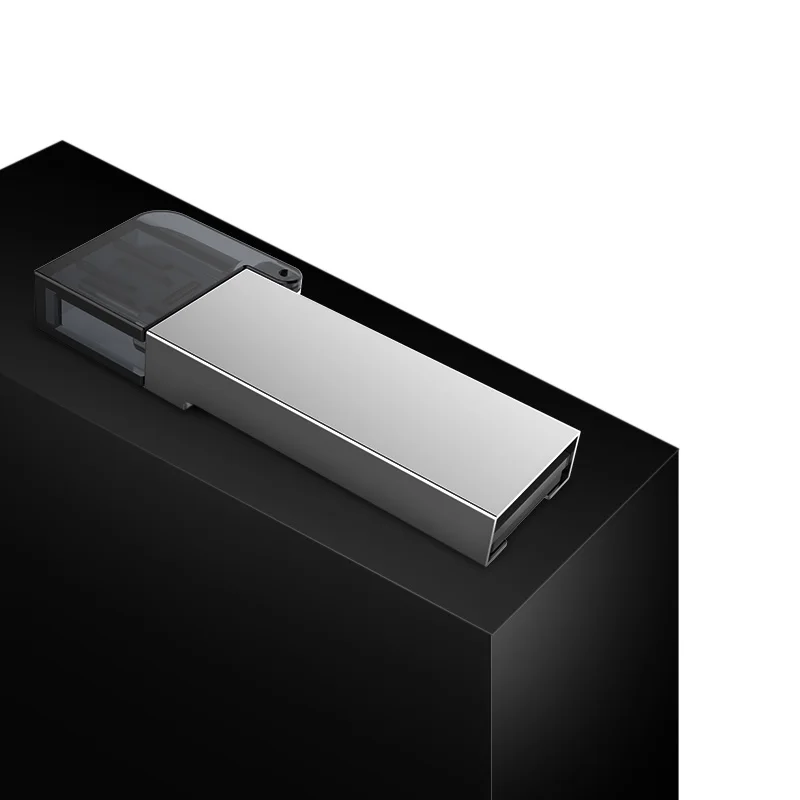 Кардридер с разъемом Micro otg металлический корпус CR009