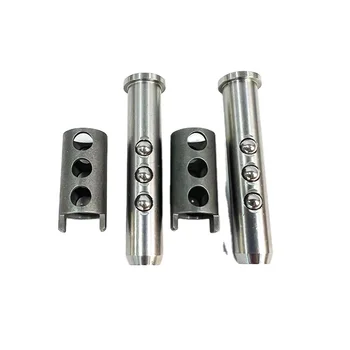 48 perni a molla avvolti (perni a rullo) SS TEMPRATI, 3/32 X