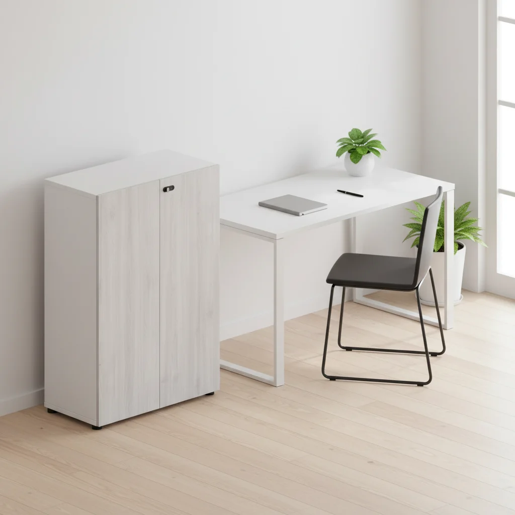 Professional Wooden Industrial Workshop File Cabinet Home Office Large Capacity Double Door Storage Office Organization 3
