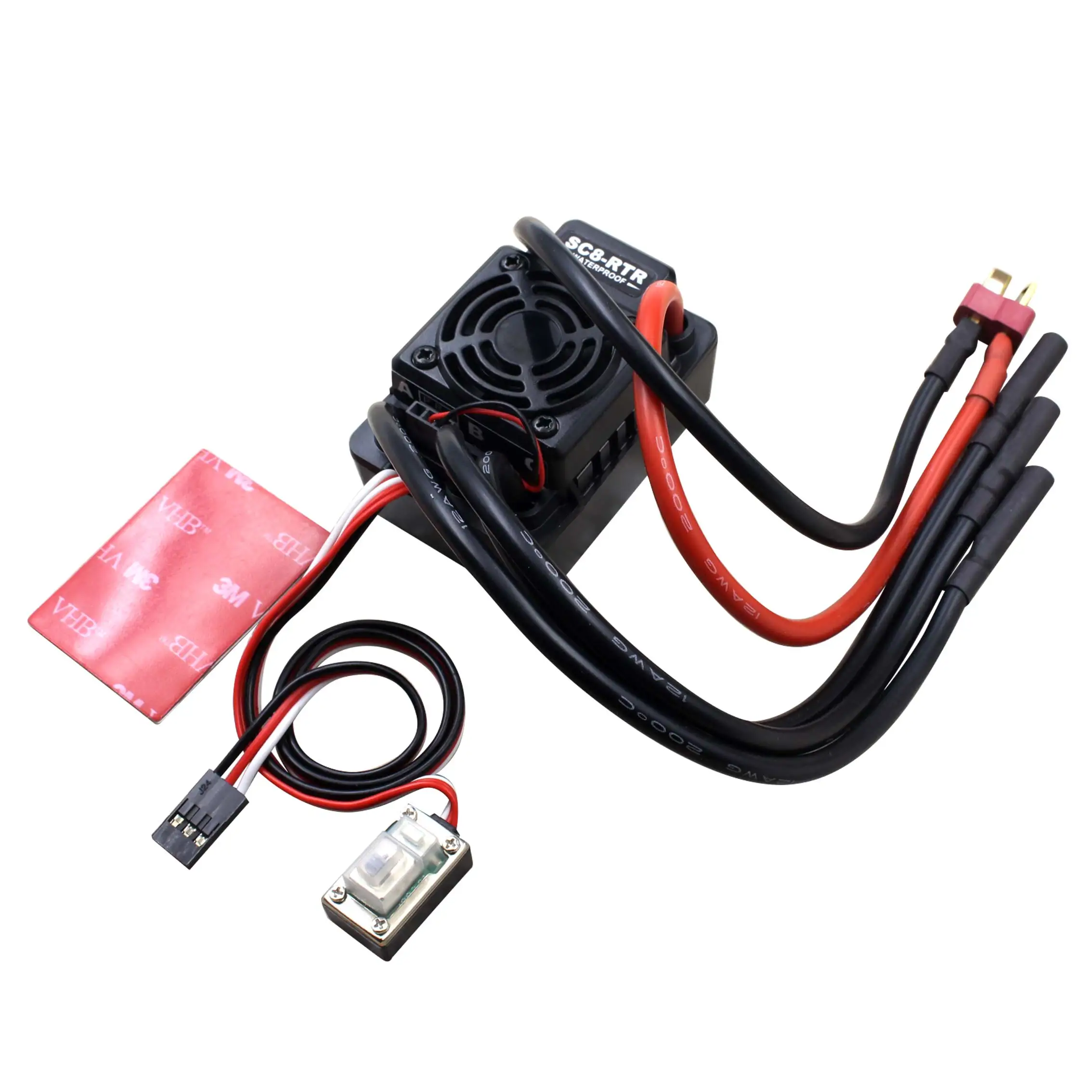 Hobbywing EZRUN-WP-SC8 Waterproof 120A Brushless ESC Speed Controller For  RC Car| Alibaba.com