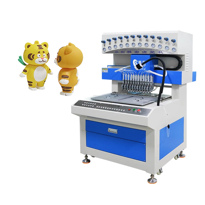 12 Colors PVC Keychain Machine Makeover Custom-made Big Dimension Dispensing Machine