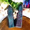 Ruby With Kyanite Tower