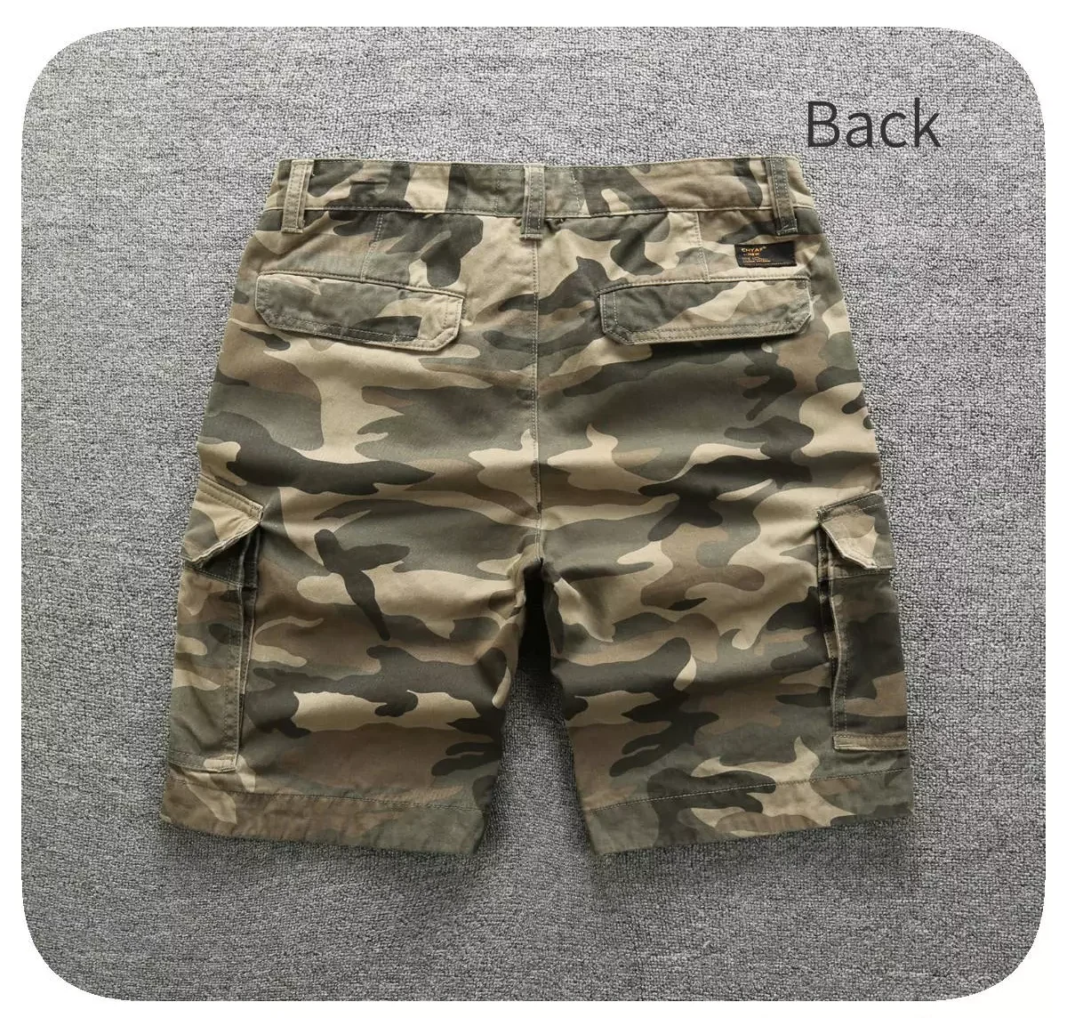 Uued saabumise kvaliteetsed vabaaja mood Bermuda kamuflaažpüksid, meeste kamuflaažpüksid, Streetwear püksid, 230_voghion.com