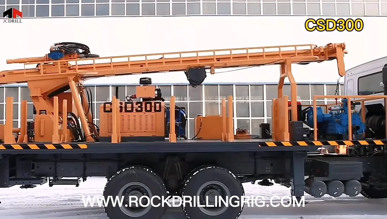 Truck Mounted Drill Rig Rotary Down The Hole Water Well Rig - Buy Water ...