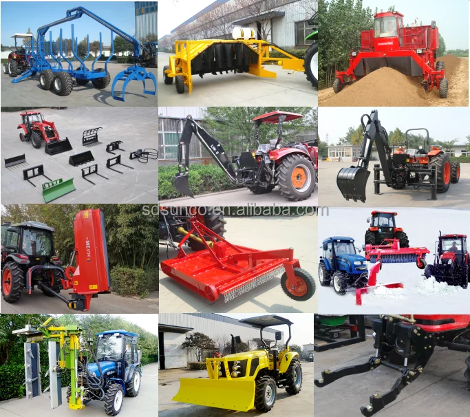 Tractor Rear Digger Tractor Mounted Rear Hydraulic Digger Earth Backhoe