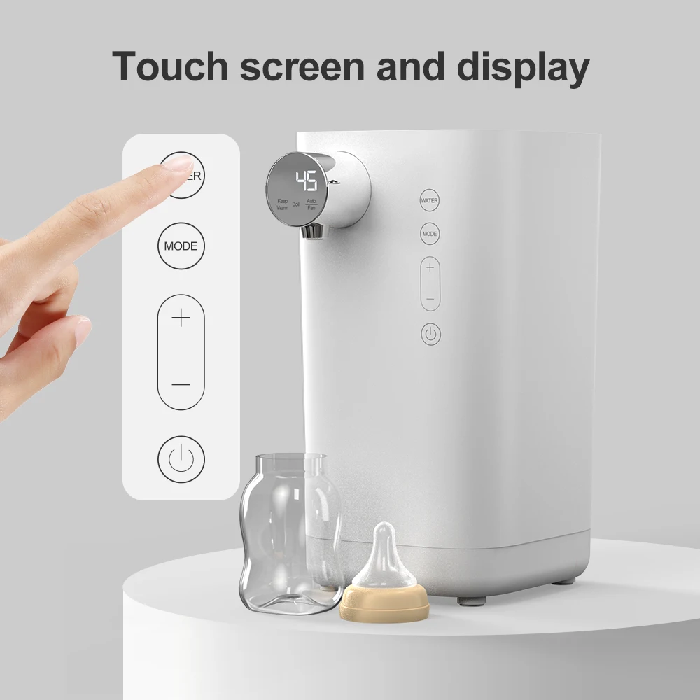 Household Automatic Baby Formula Water Kettle Multifunctional Baby Milk Modulator Quick Water Boiler Touch Screen