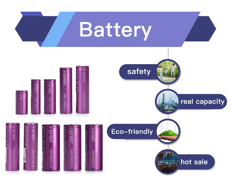 Dual Mini 18350 Li-Ion Rechargeable Batteries 3.7V | 700mAh, 1200mAh,  1500mAh, 2000mAh for Consumer Electronics and More