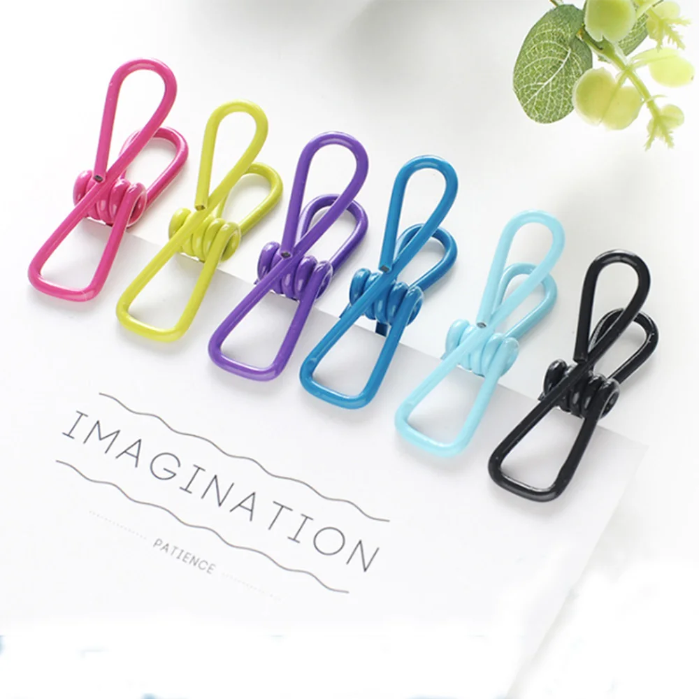 10 небольших цветных многофункциональных фиксированных фотозажимов DN0107 креативные зажимы для одежды