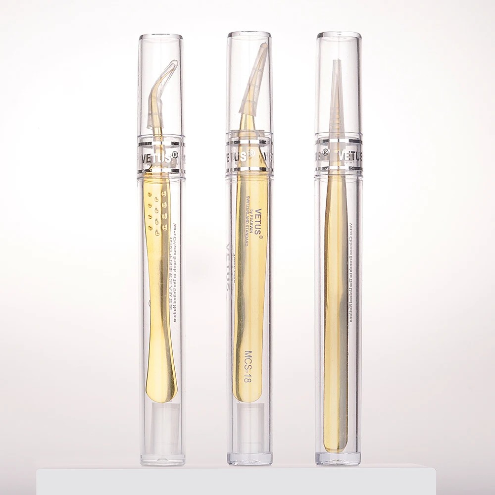 Оптовая торговля СТМ нержавеющая сталь пинцеты Lash русский объем ресниц аппликатор Наращивание ресниц Пинцет