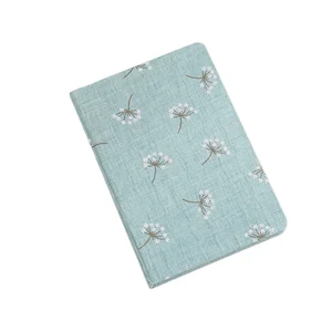 B6 Dandelion Drawing Fabric Hardcover School Student Notebook Daily Planner Custom Journal