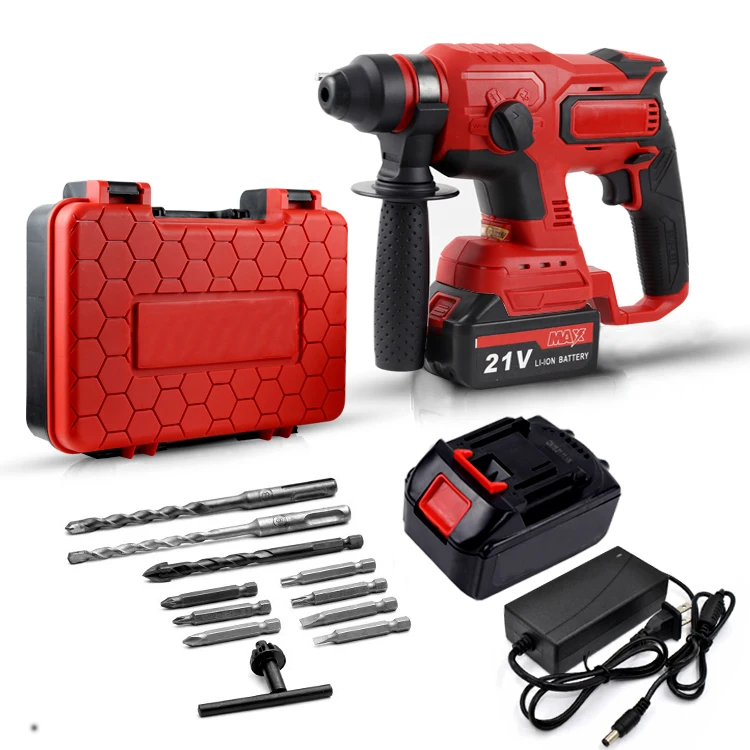 ADC24 Powerful Electric Hammer Drill for Rock, Wood Concrete
